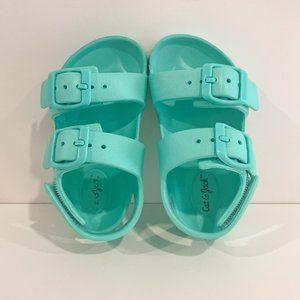 Cat & Jack Toddler Ade Water Sandals - Mint Green - Size US 5 Toddler